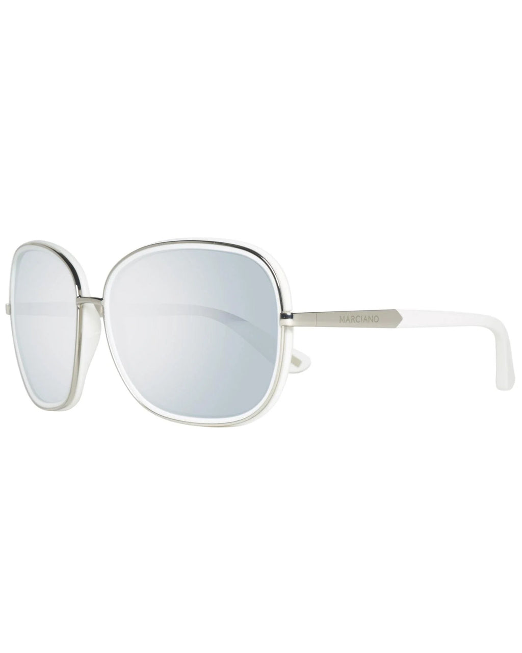 Guess By Marciano Sonnenbrille aus silbernem Kunststoff