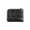 Guess Jeans Black Leather Card Holder