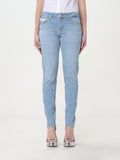 Liu Jo Blaue Baumwoll-Jeans mit geradem Bein