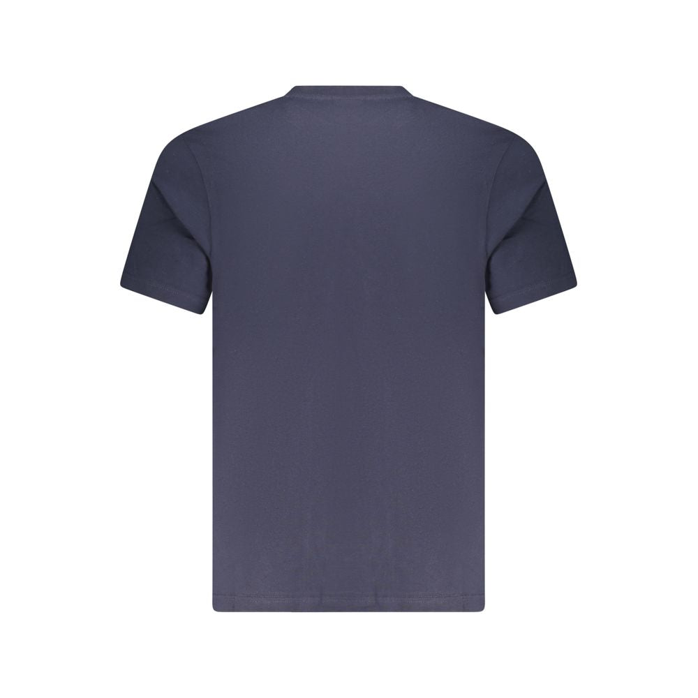 North Sails Blu Baumwoll-T-Shirt für Herren
