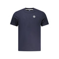 North Sails Blaues Baumwoll-T-Shirt für Herren