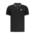 North Sails Schwarzes Baumwoll-Poloshirt für Herren