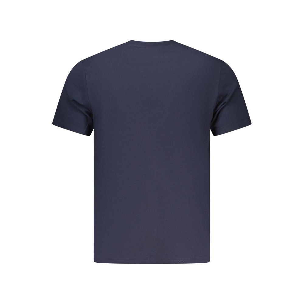 North Sails Blaues Baumwoll-T-Shirt für Herren