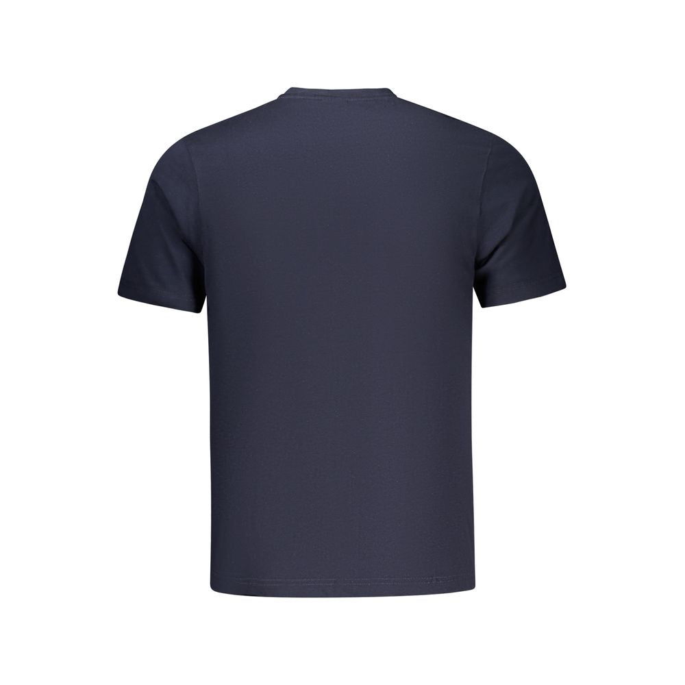 North Sails Blu Baumwoll-T-Shirt für Herren