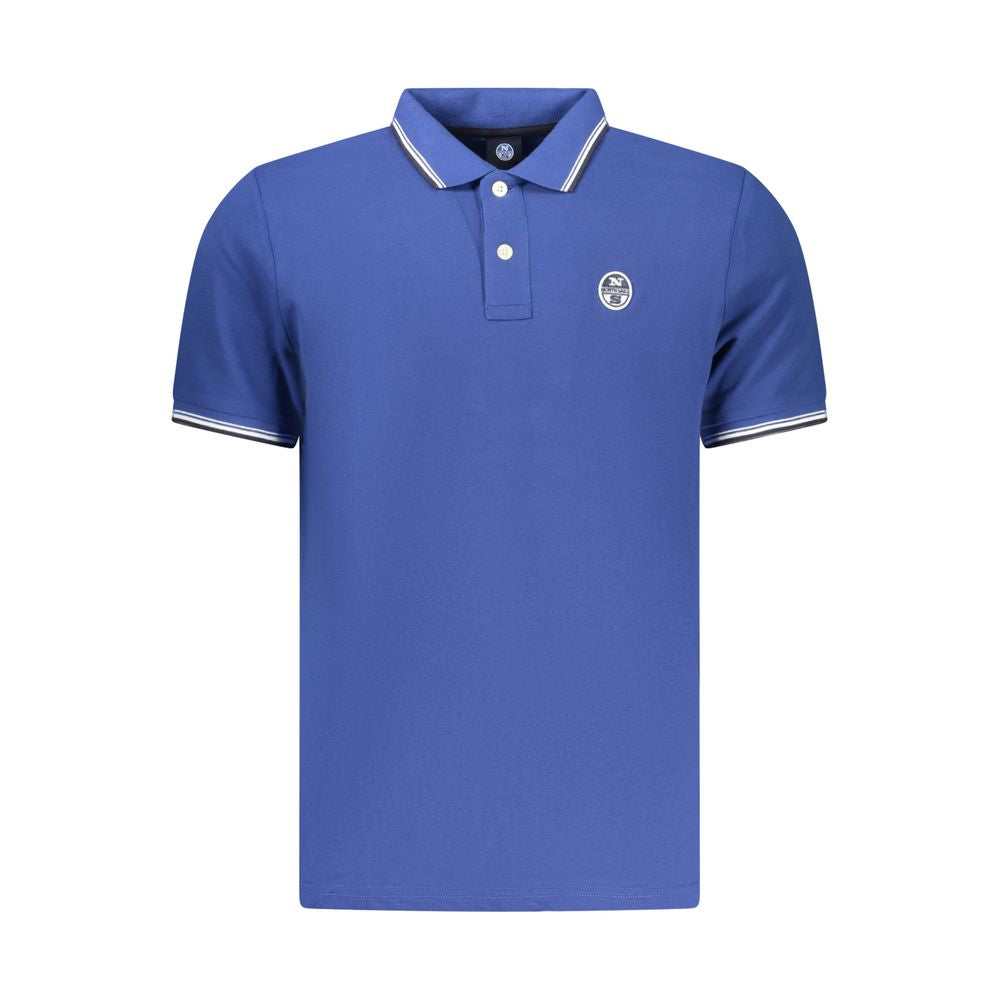 North Sails Men's Blue Cotton Polo Shirt