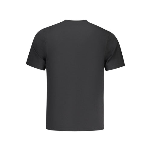 North Sails Schwarzes Baumwoll-T-Shirt für Herren