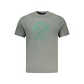 North Sails Verde Baumwoll-T-Shirt für Herren