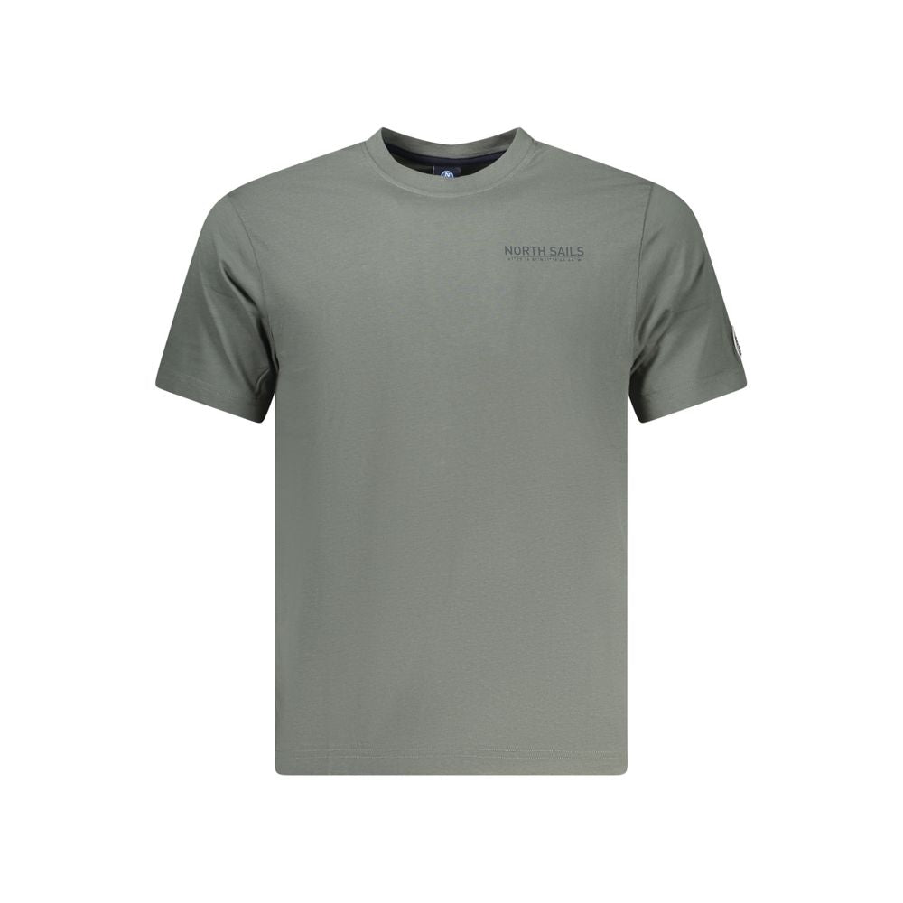 North Sails Verde Baumwoll-T-Shirt für Herren