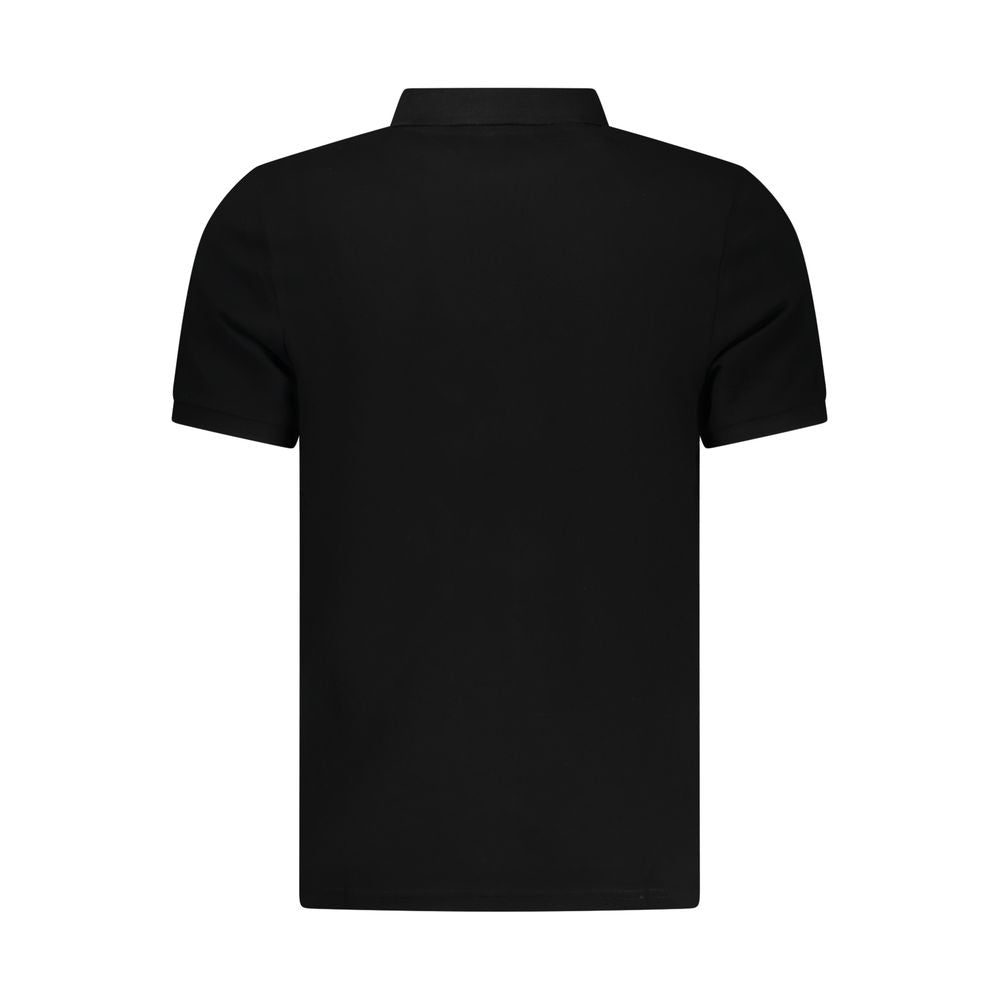 North Sails Schwarzes Herren-Poloshirt aus Baumwolle