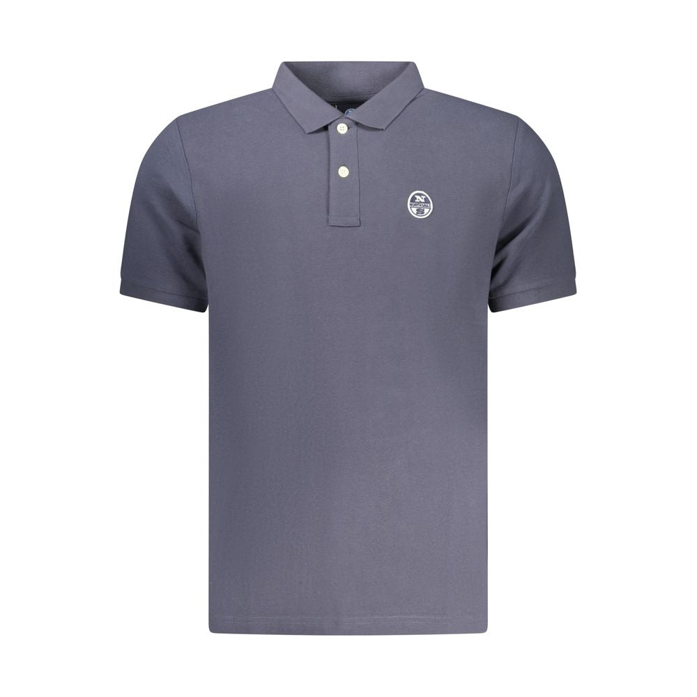 North Sails Men's Blue Cotton Polo Shirt