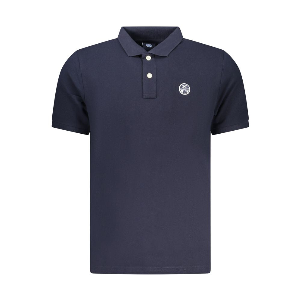 North Sails Blaues Baumwoll-Poloshirt für Herren
