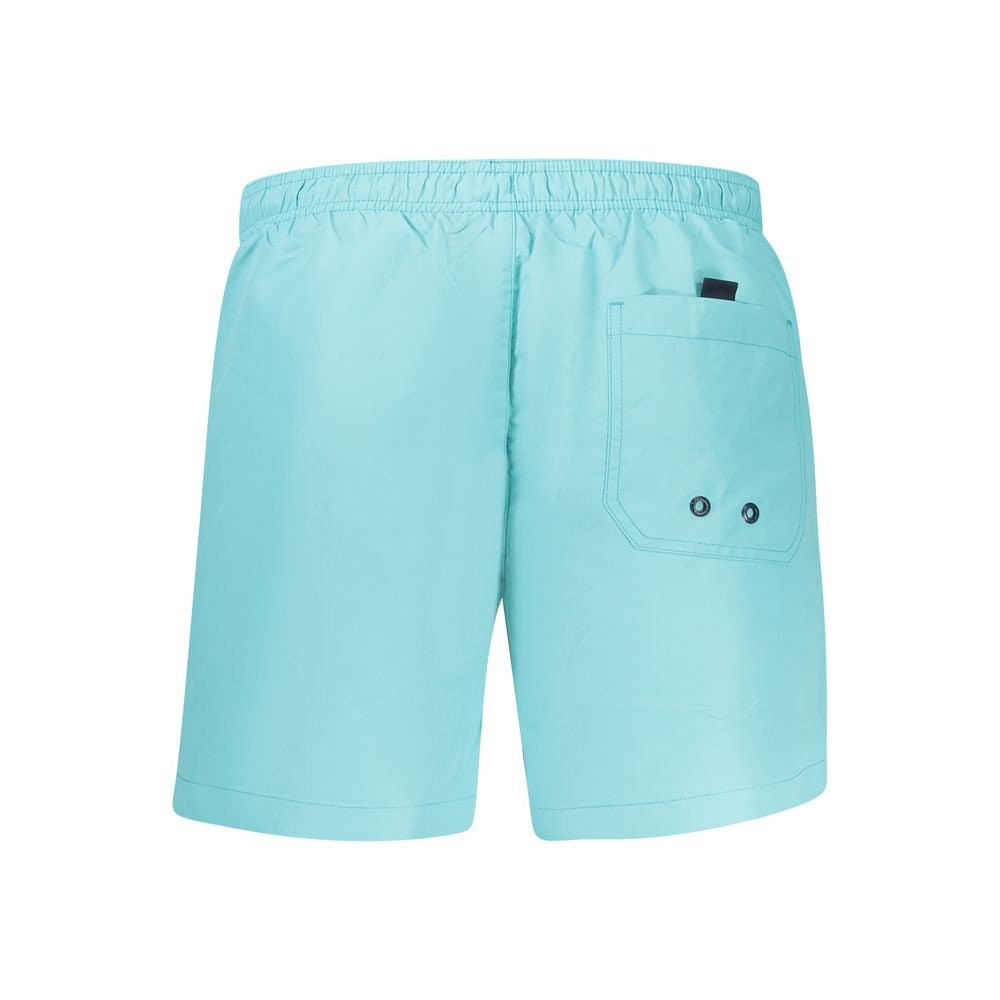 North Sails Men's Polyester Swim Shorts in Azzurro