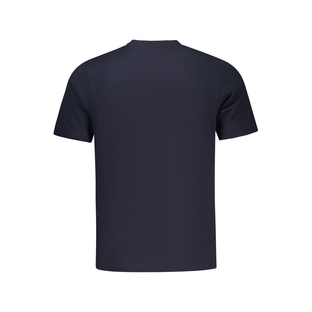 North Sails Blu Baumwoll-T-Shirt für Herren