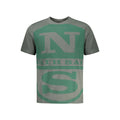 Men's North Sails Green Cotton T-Shirt