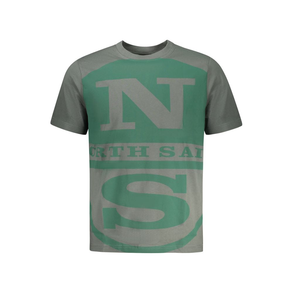 Men's North Sails Green Cotton T-Shirt