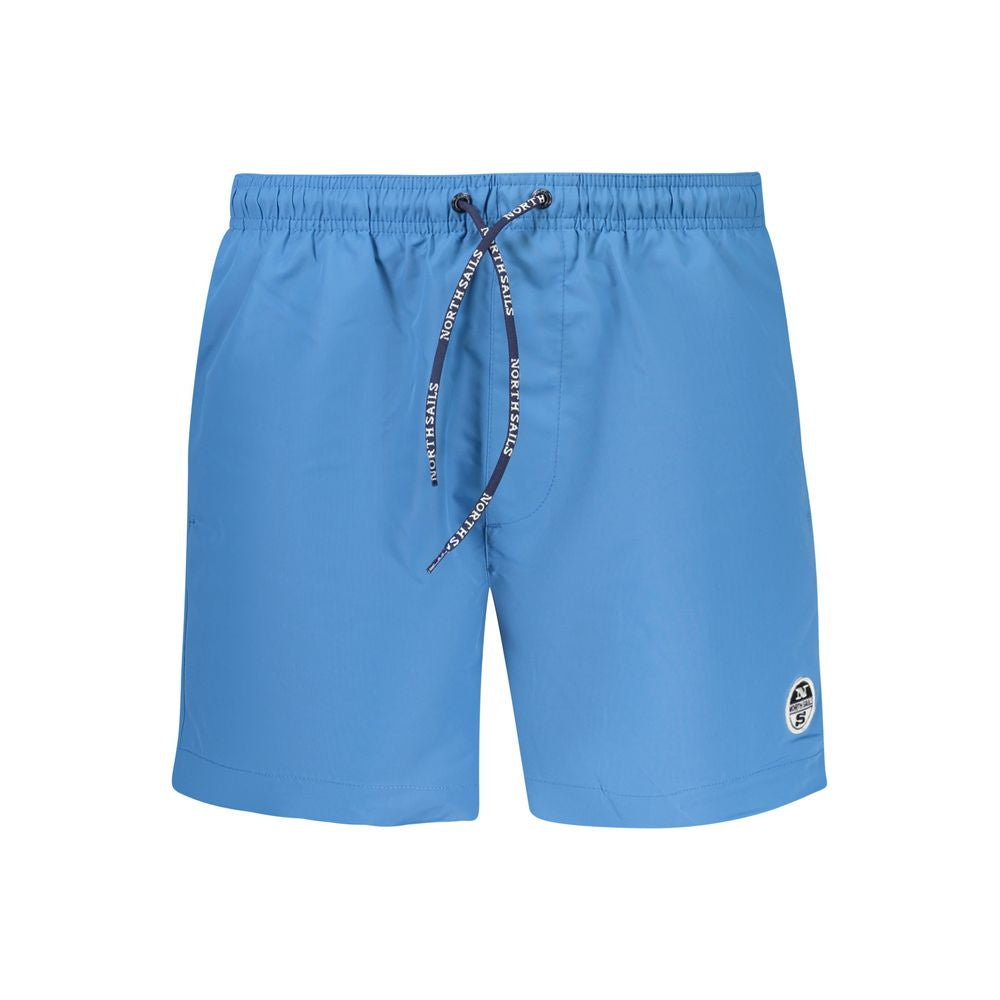 North Sails Blu Polyester Herren Badeshorts