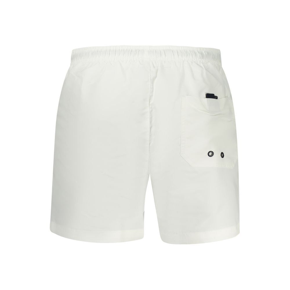 North Sails Weiße Herren-Badeshorts aus Polyester