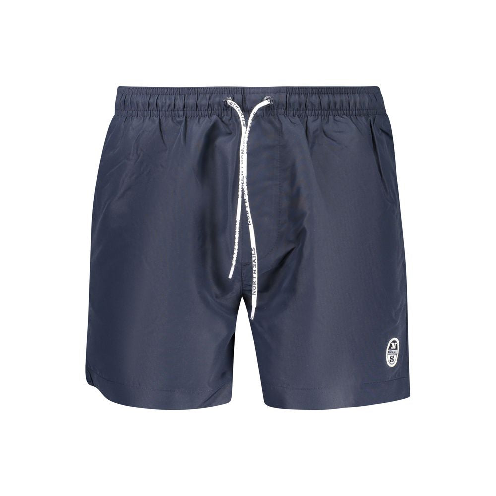 North Sails Blu Polyester Herren Badeshorts