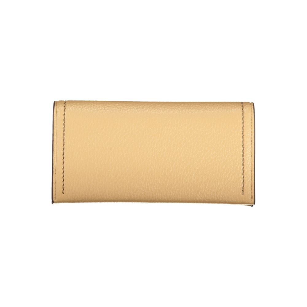Mario Valentino Beige Polyurethane Women's Wallet