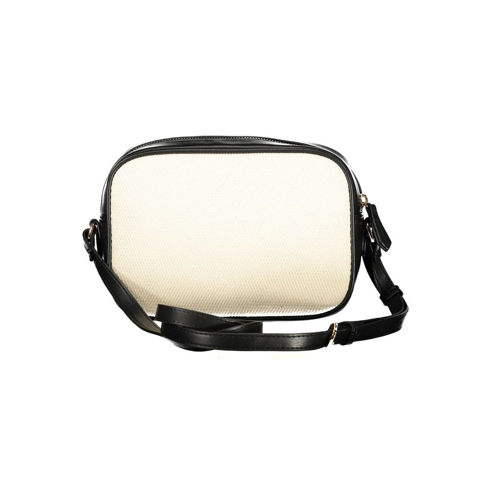 Mario Valentino Beige Baumwoll-Umhängetasche für Damen