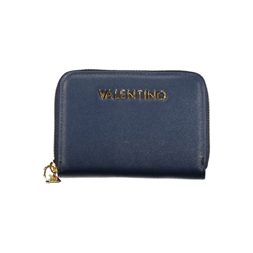 Mario Valentino Women's Wallet in Blue Polyurethane