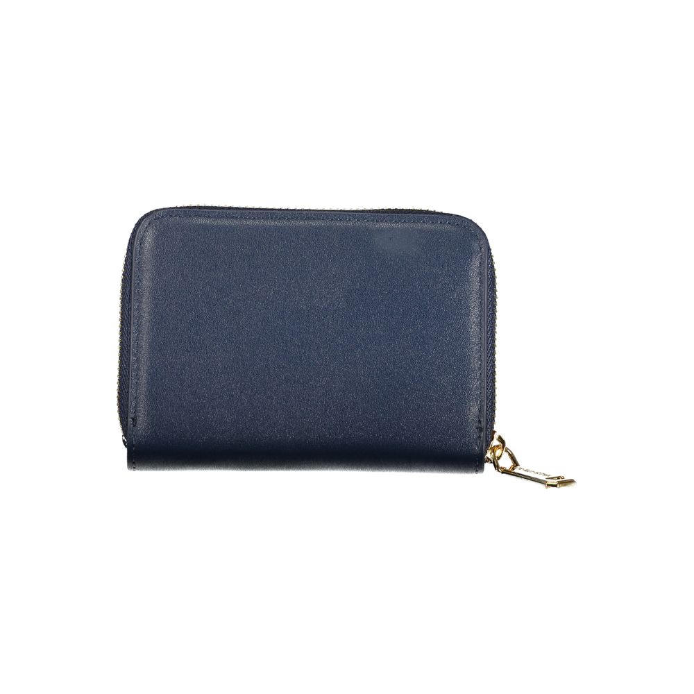 Mario Valentino Women's Wallet in Blue Polyurethane