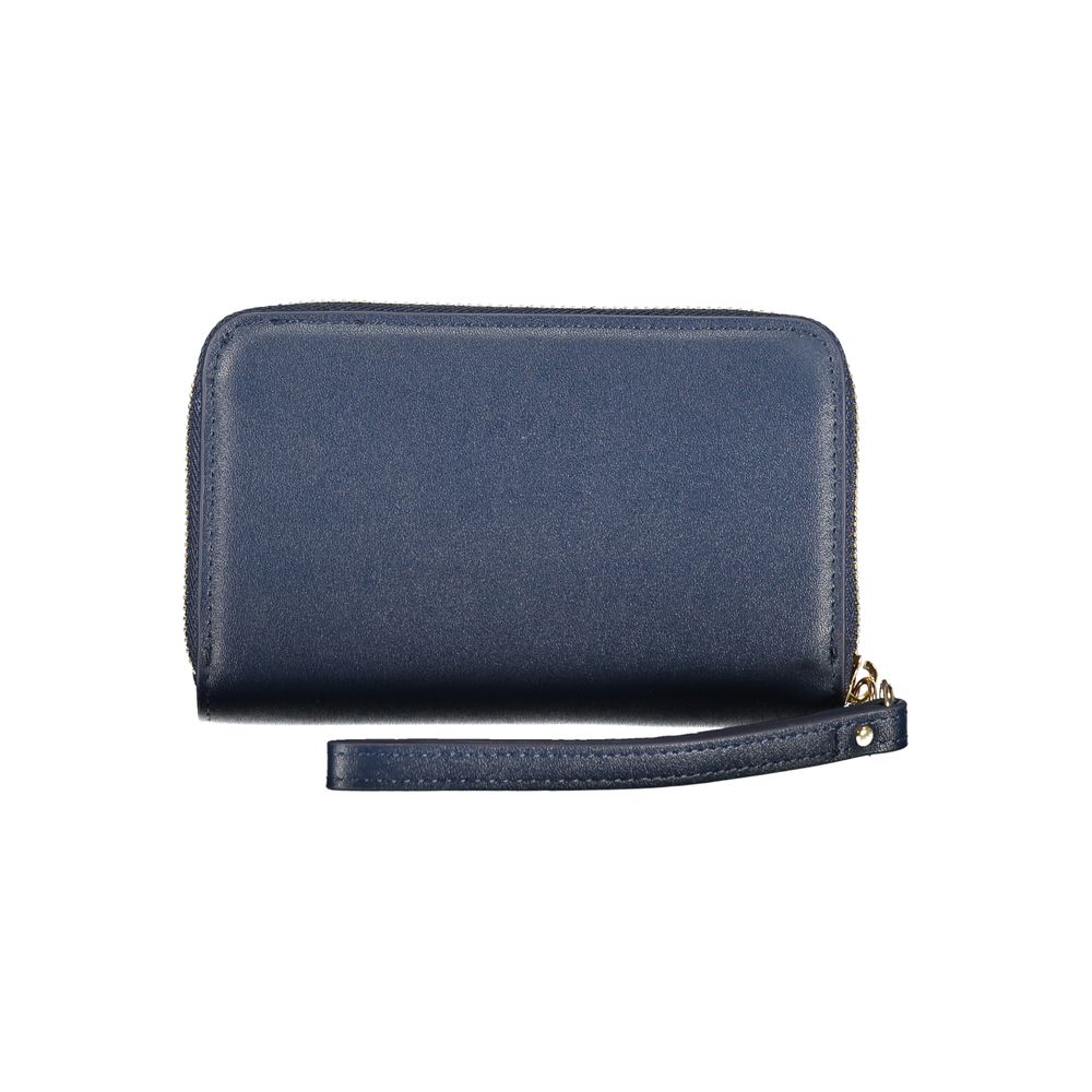 Mario Valentino Blue Polyurethane Women's Wallet