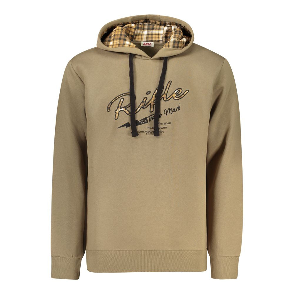 Men's Rifle Maroon Cotton Hoodie