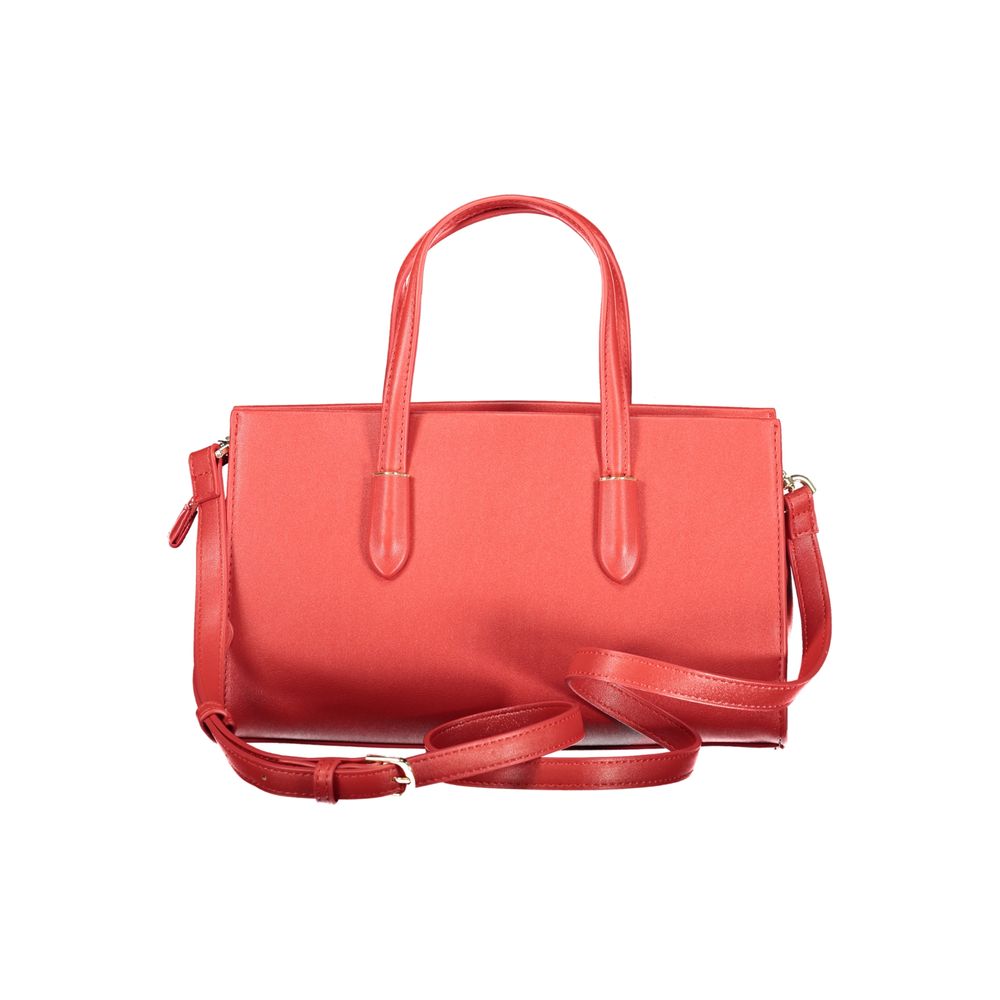 Mario Valentino Rosso Poliuretano Damen Handtasche