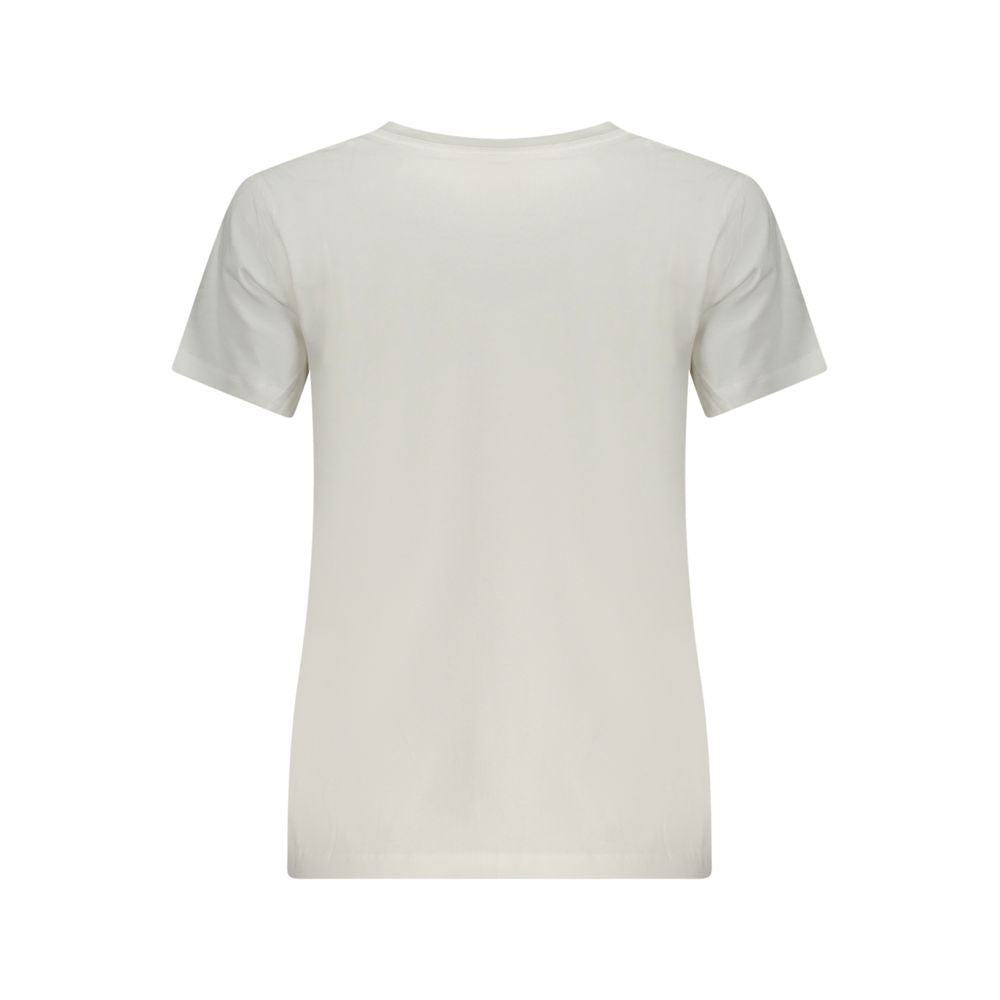 Pepe Jeans Women's White Cotton T-Shirt