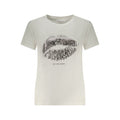 Pepe Jeans Weißes Baumwoll-T-Shirt