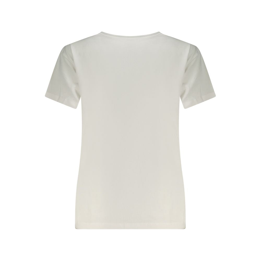 Pepe Jeans Weißes Baumwoll-T-Shirt