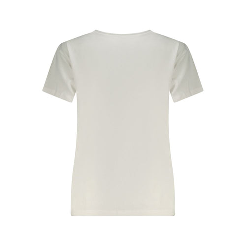 Pepe Jeans Weißes Baumwoll-T-Shirt
