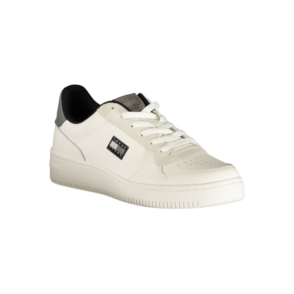 Tommy Hilfiger Weiße Sneaker aus Polyurethan für Herren