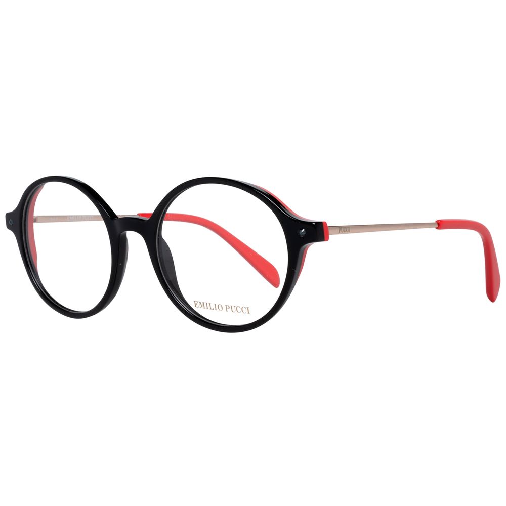 Emilio Pucci Black Plastic Glasses (Frames)
