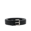 Prada Schwarzer Kalbsleder Gürtel Regular