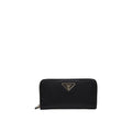 Prada Black Calf Leather Wallet