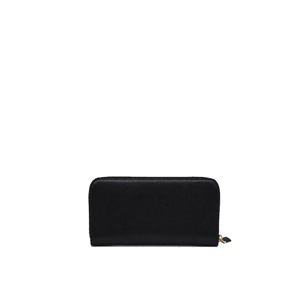 Prada Black Calf Leather Wallet