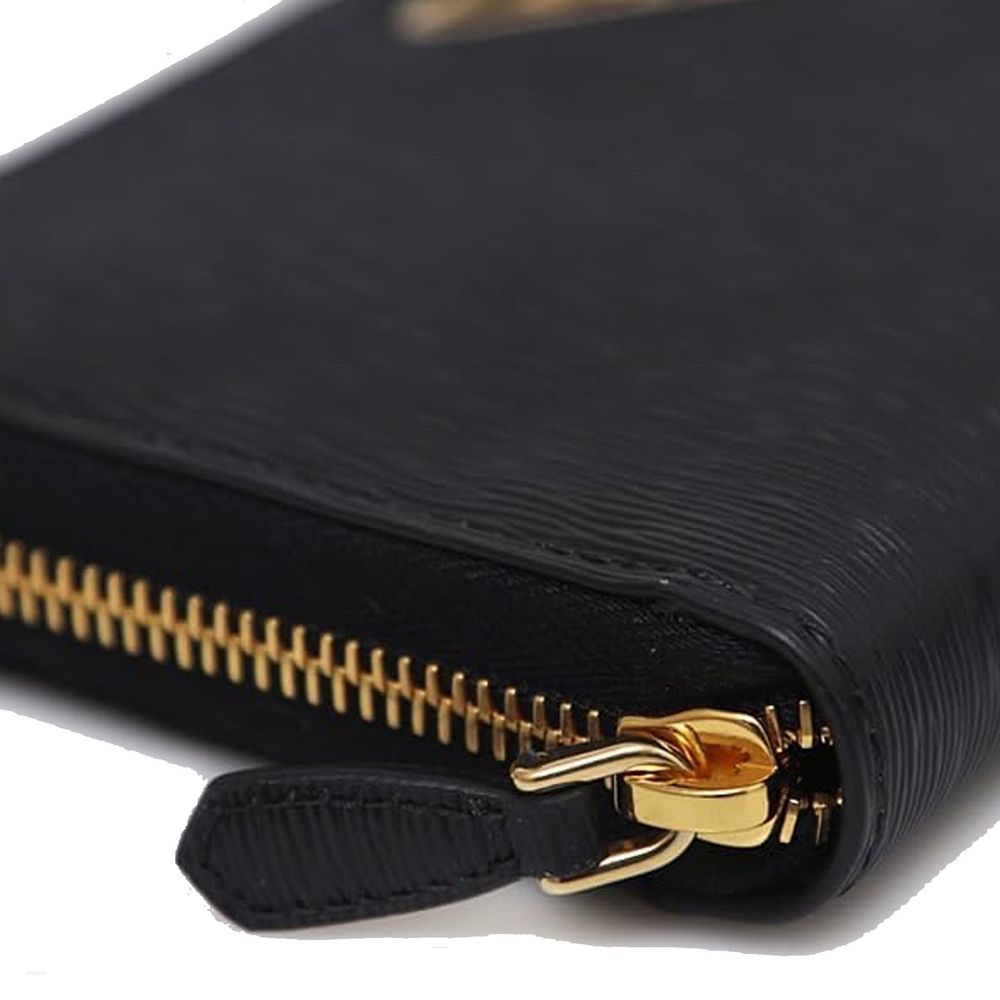 Prada Black Calf Leather Wallet