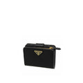 Prada Schwarzes Nylon Portemonnaie
