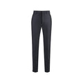 Prada Blaue Mohair-Anzughose