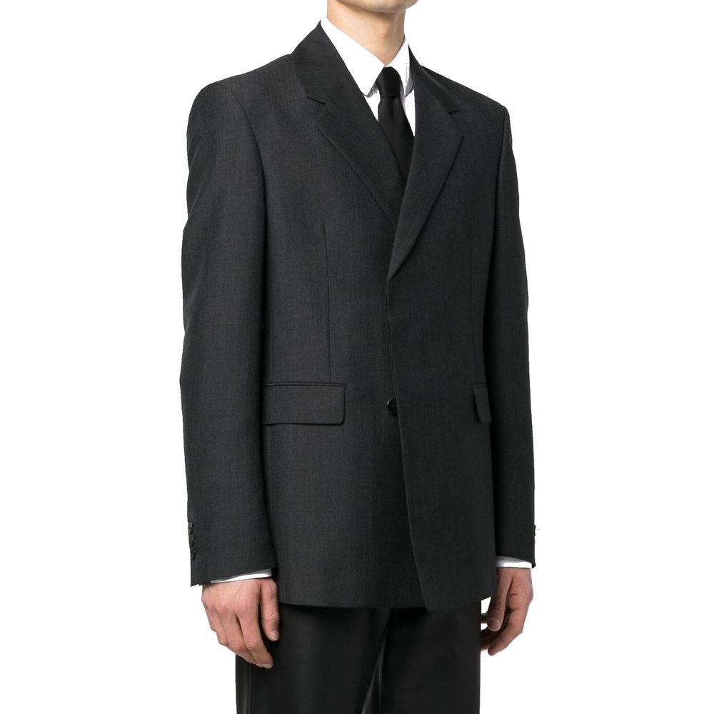 Prada Grey Wool Coat