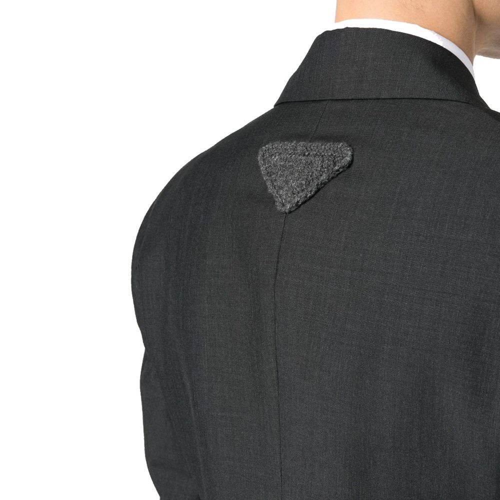 Prada Grey Wool Coat