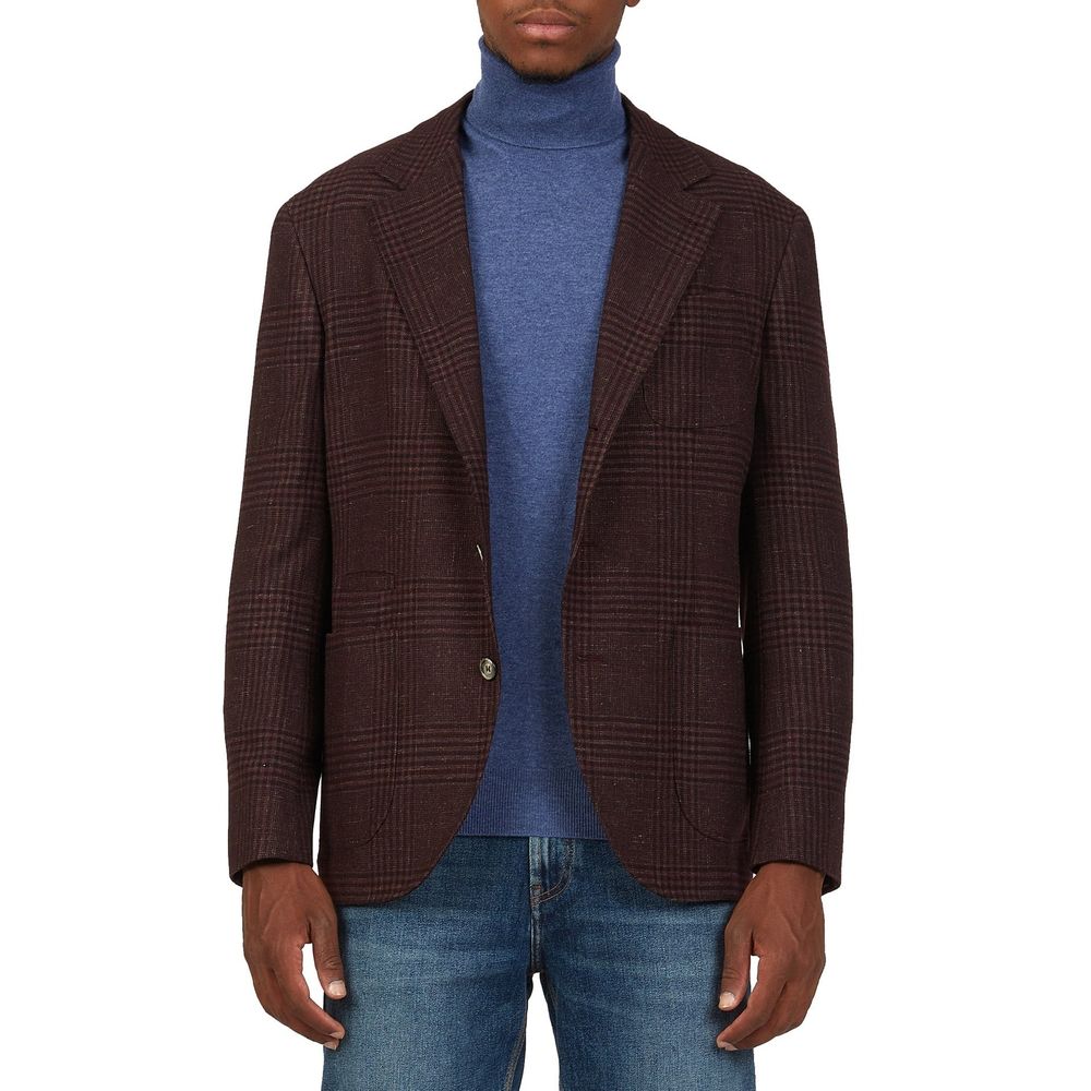 Brunello Cucinelli Mehrfarbiger Wollblazer