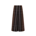 Burberry Brown Cotton Casual Trousers