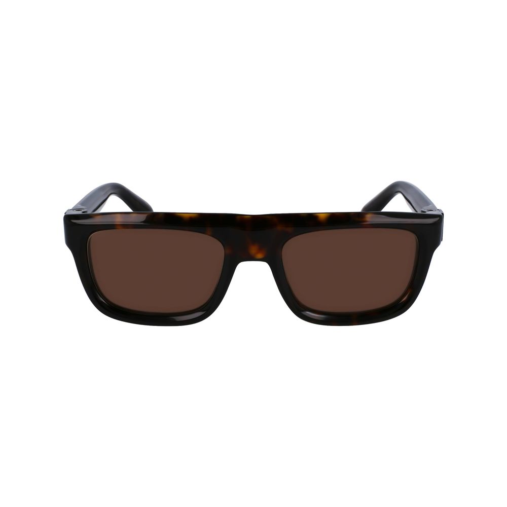 Ferragamo Braune Sonnenbrille aus Acetat