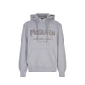 Alexander McQueen Grey Cotton Sweatshirt