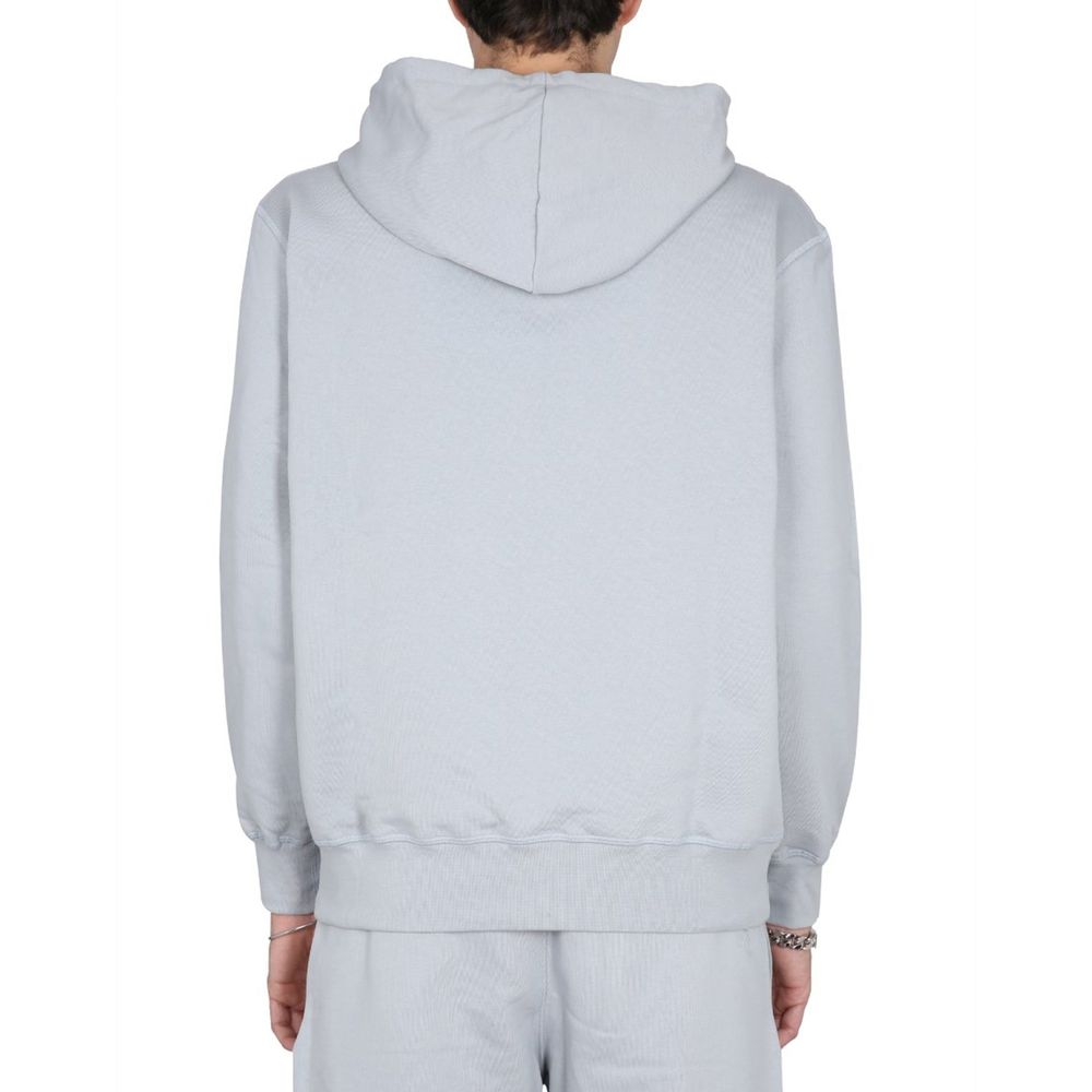 Alexander McQueen Grey Cotton Sweatshirt