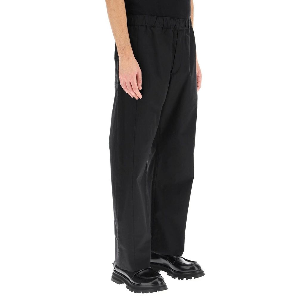 Alexander McQueen Schwarze Baumwollhose für den Alltag