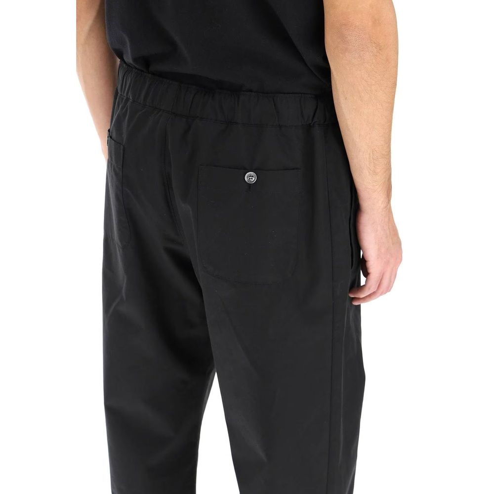 Alexander McQueen Schwarze Baumwollhose für den Alltag